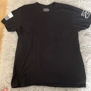 Grinch style T-shirt, black in color